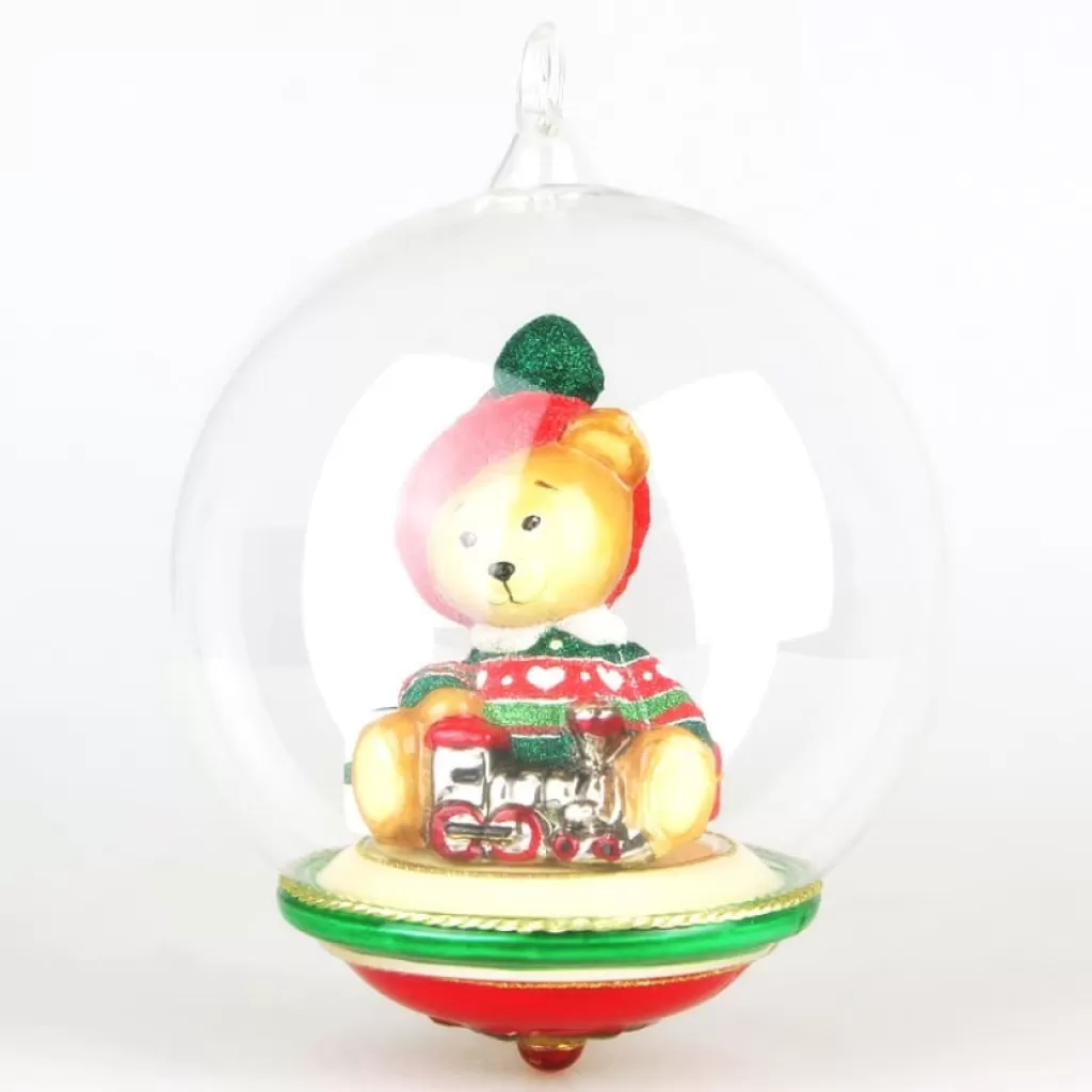 Komozja Famiily Komozja Family Mostowski Globe With Teddy In A Cap Best Sale
