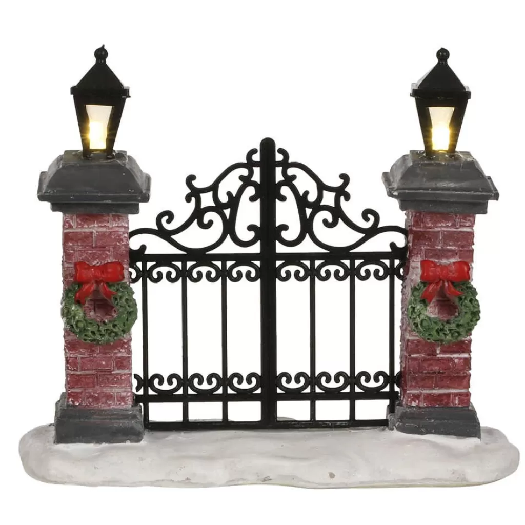Luville Collectables Lighted Fence 1067692 Best