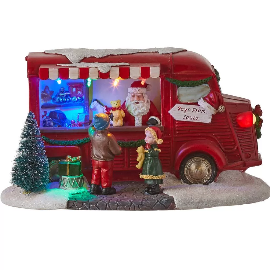 Luville Collectables Santa's Toy Stand Red 1052638 Cheap
